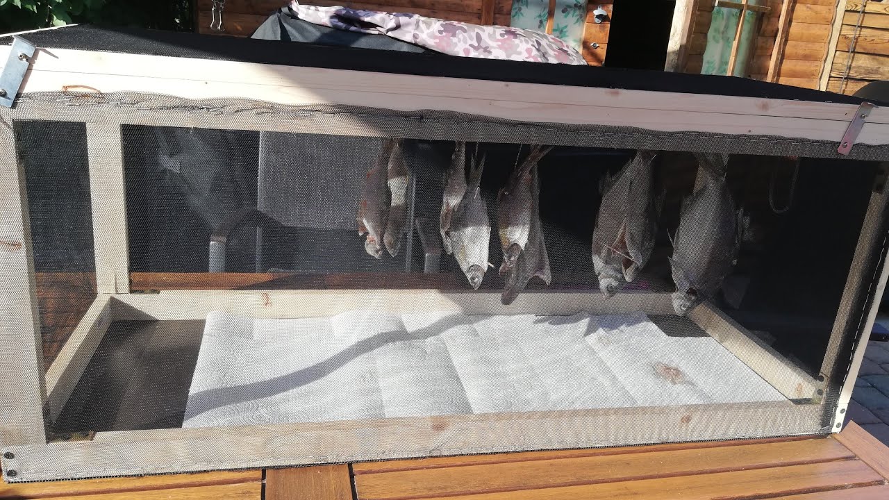 Bauanleitung Kasten zum  Fisch Trocknen !!!
