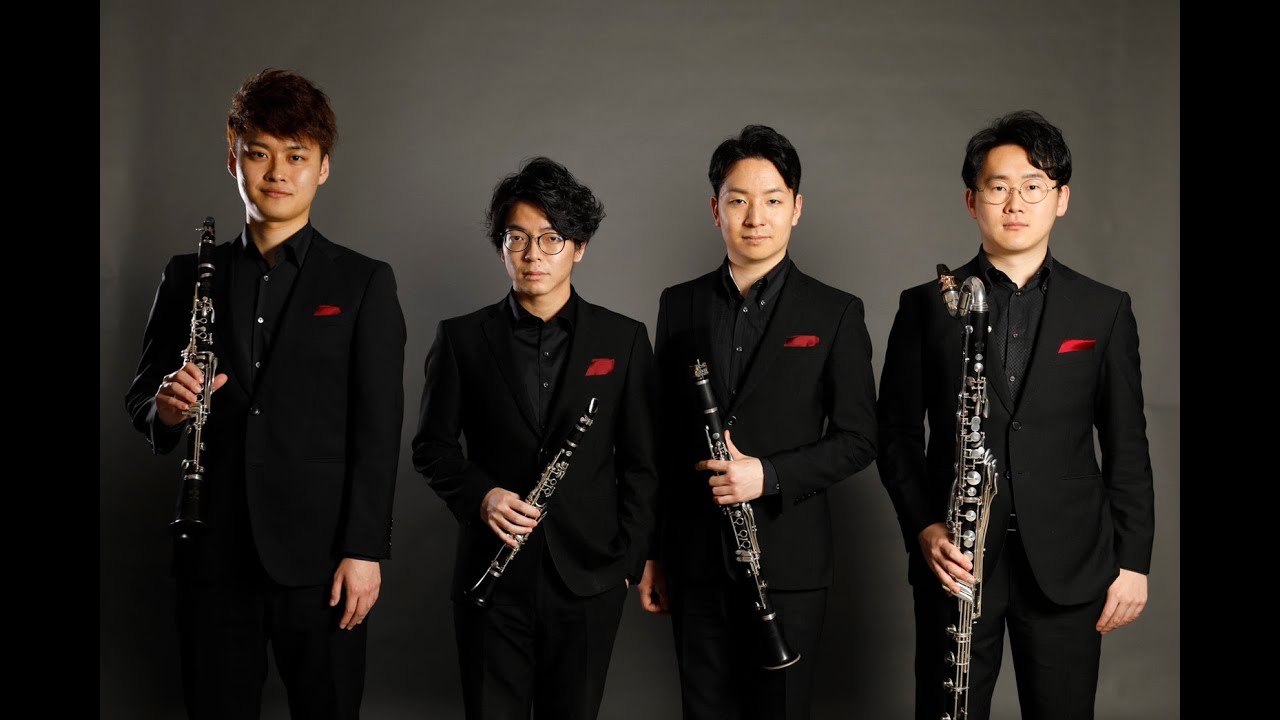 J.S.BACH:COKCERTO ITALIEN BWV 971 ~Final ~ Pour 3 clarinetts & clarinette basse