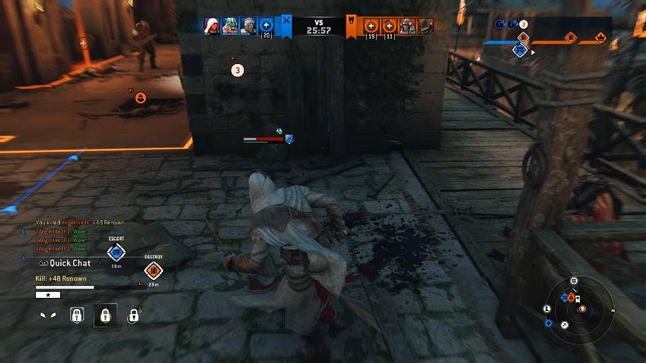For Honor/ Nobody thought to move the Ram to breach the gate. It's as sad as it sounds (commentary)