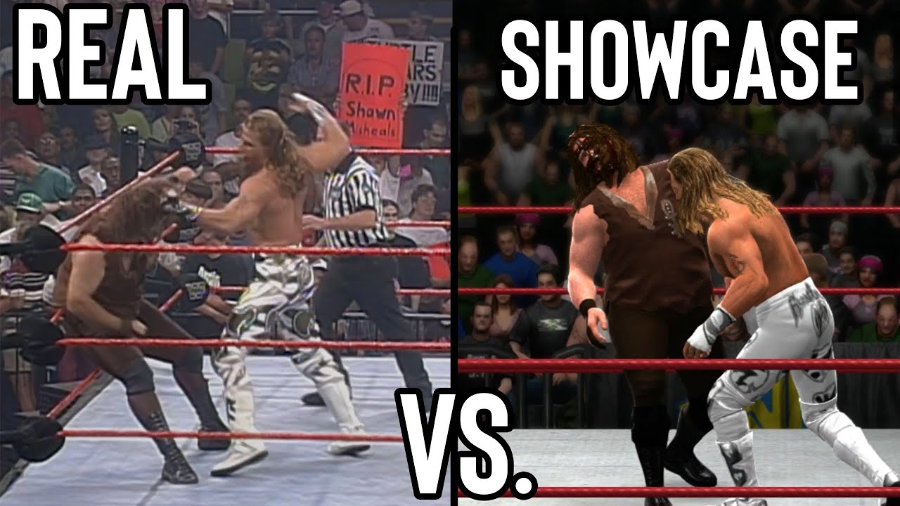 How Well Remade Was WWE 13 Attitude Era Mode's First Match? - Showcase Vs. Real - Episode 1