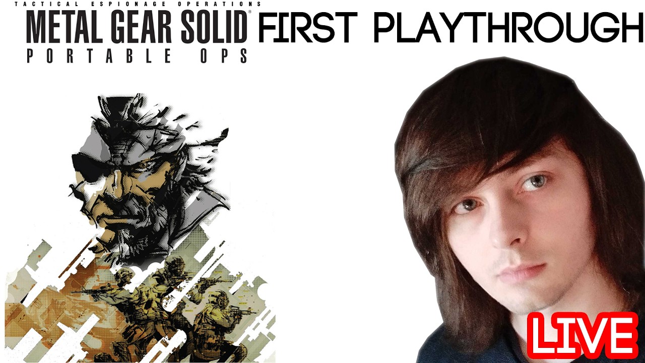 🔴 First playthrough | Metal Gear Solid Portable Ops