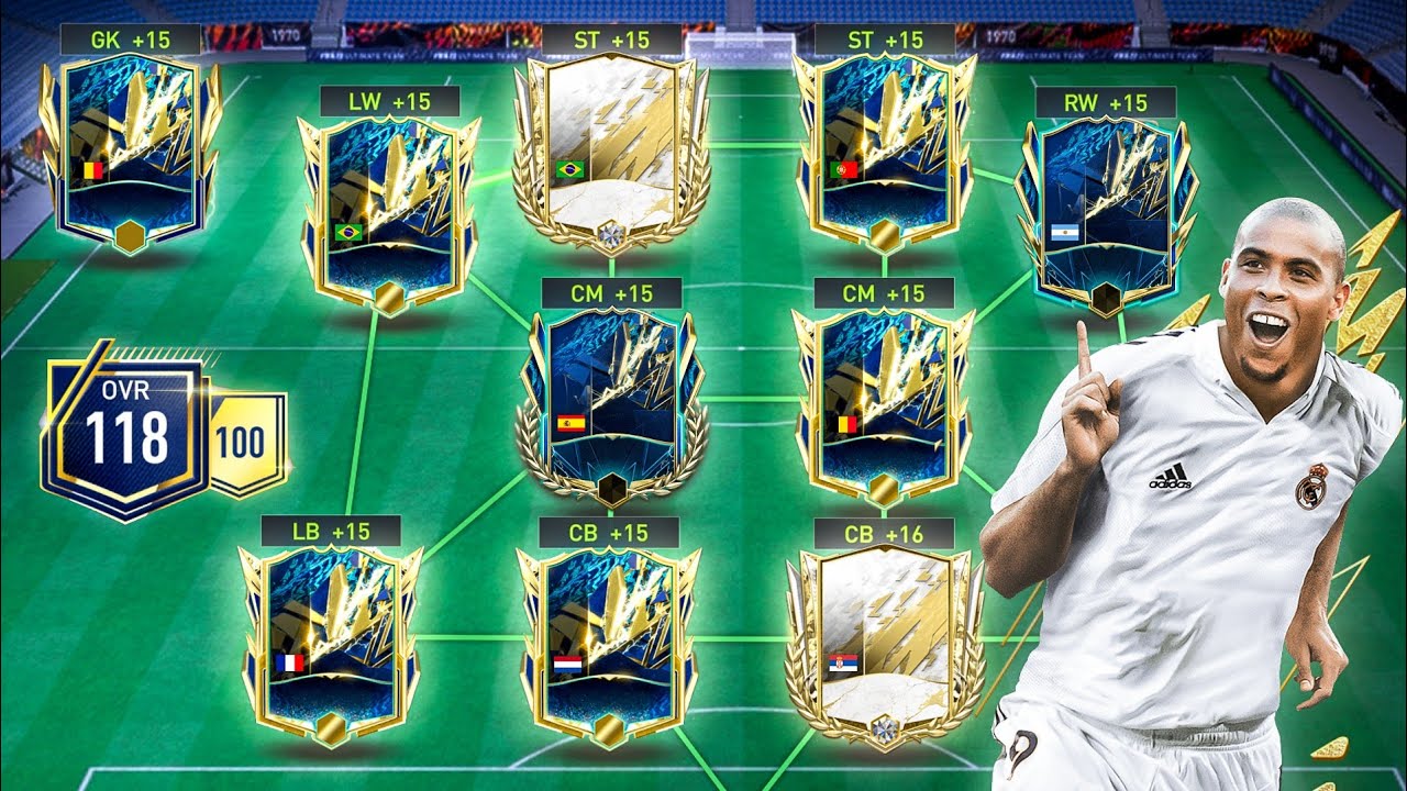 Best Team Upgrade Ever! We Have R9, Ronaldo, Messi In My Team - FIFA Mobile 22