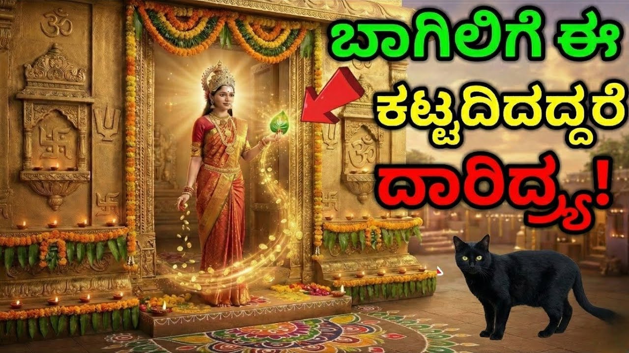 ಬಾಗಿಲಿಗೆ ಈ ಎಲೆಯನ್ನು ಕಟ್ಟದಿದ್ದರೆ ದಾರಿದ್ರ್ಯ! ತಕ್ಷಣ ಈ ಸಣ್ಣ ಕೆಲಸ ಮಾಡಿ