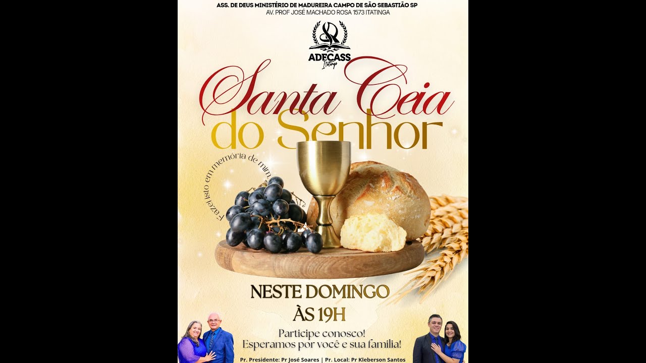 SANTA CEIA DO SENHOR