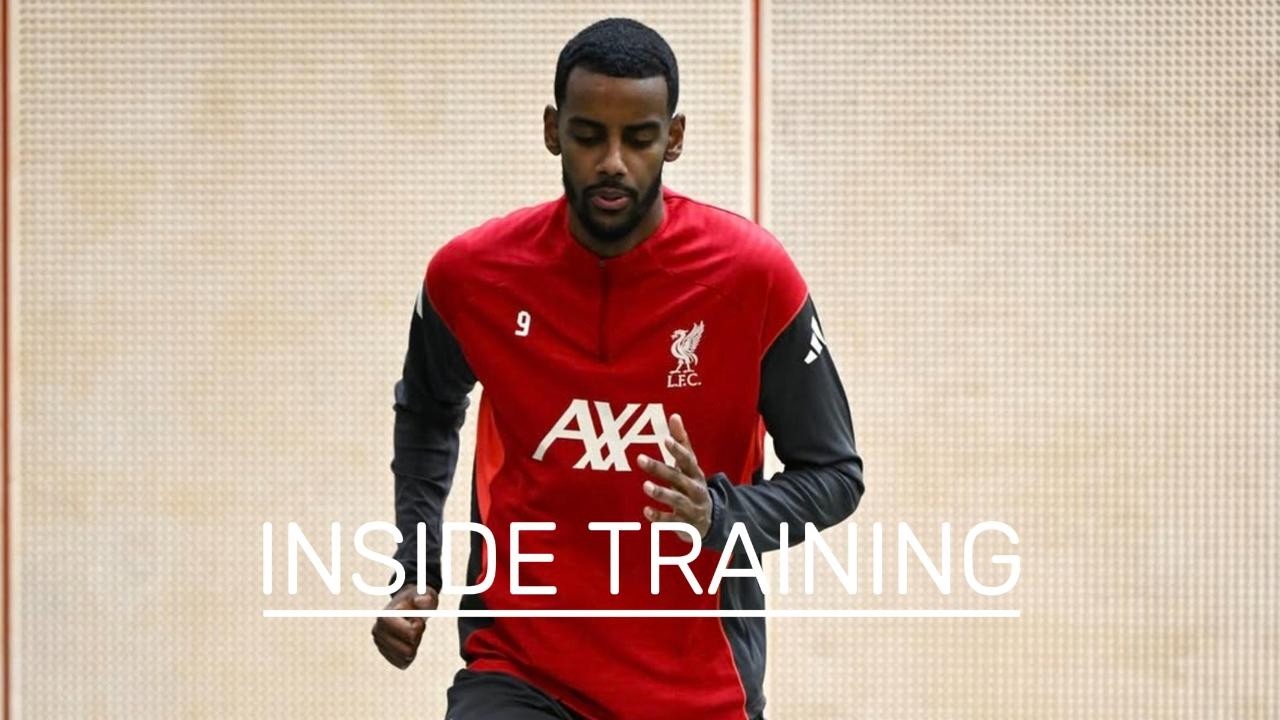 INSIDE TRAINING | Alexander Isak Returns At Liverpool Training | Chiesa, Ekitike, Salah, Szobo,