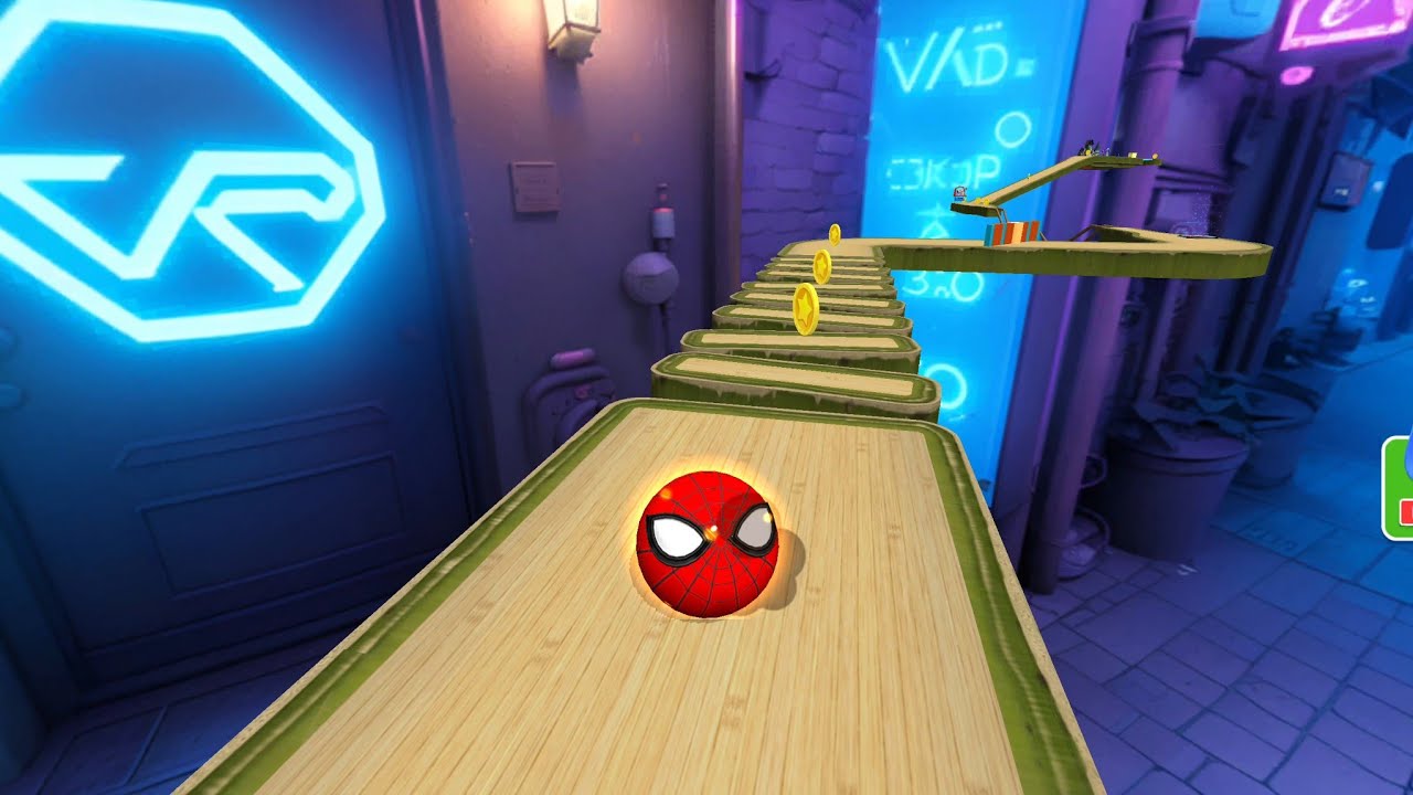 Sky Rolling Balls 3D Gameplay 💥 Naftrix Gaming Game 250 Android iOS 