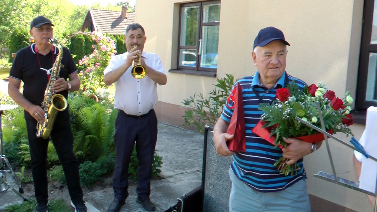 Parada muzyków - Dąbrowa Tarnowska - cz.1- 26.05.2024 r.- życzenia urodzinowe.