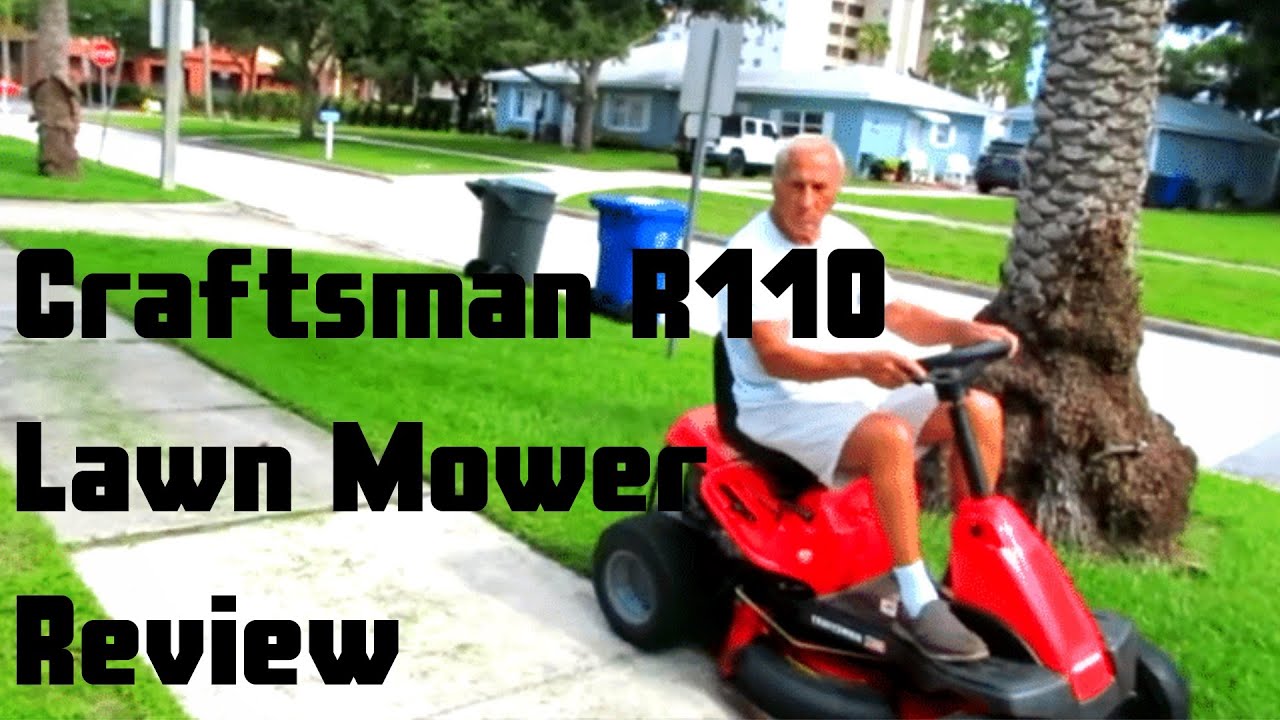 Craftsman R110 Lawn Mower TEST AND REVIEW!