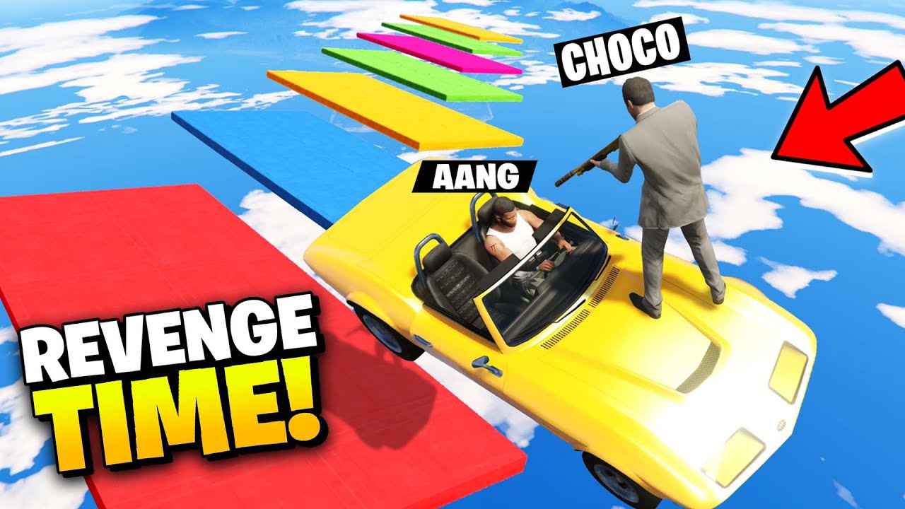 TAKING MY REVENGE FROM @itsAang in GTA 5 RACE!