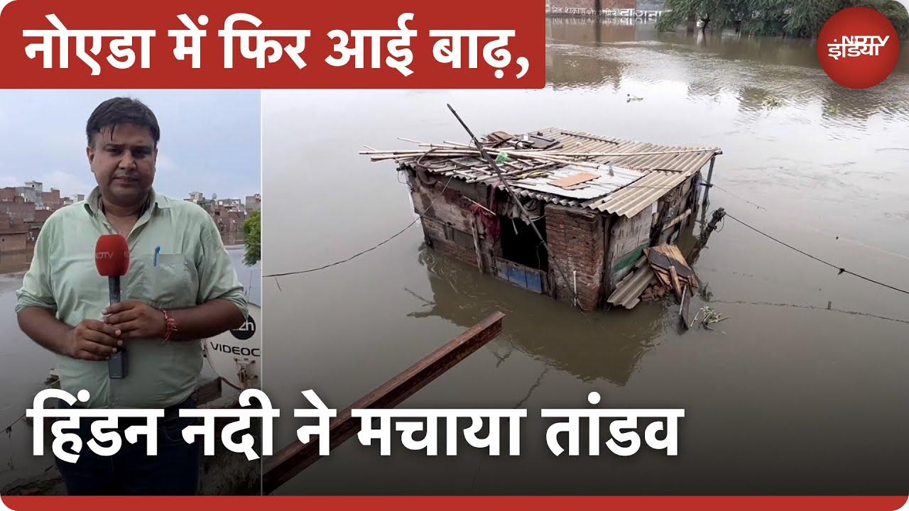 Hindon River Flood: क्यों बनाते हैं लोग नदी के किनारे घर? Chhajarsi Colony से Sharad की Report