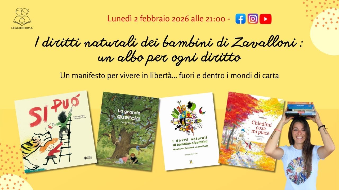 I diritti naturali dei bambini (secondo Zavalloni): un albo per ogni diritto