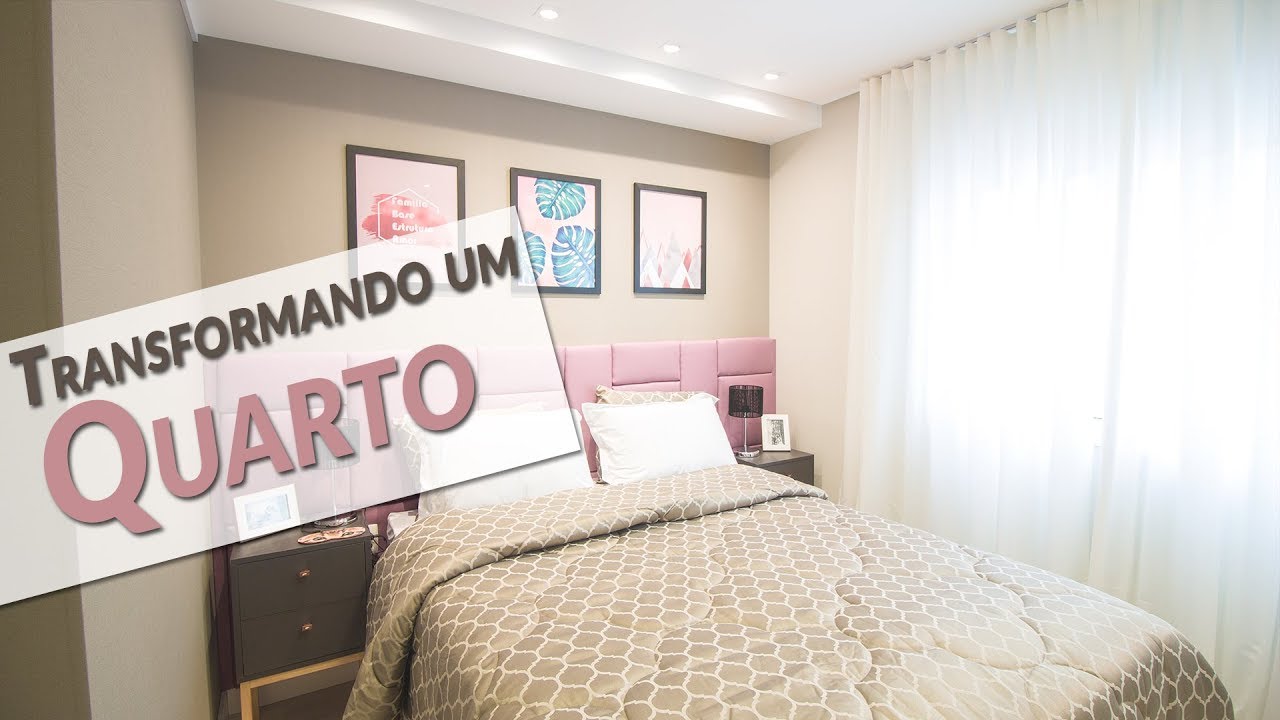 TRANSFORMAÇÃO DO QUARTO DE CASAL PEQUENO  | TRANSFORMANDO VIDAS EP 08