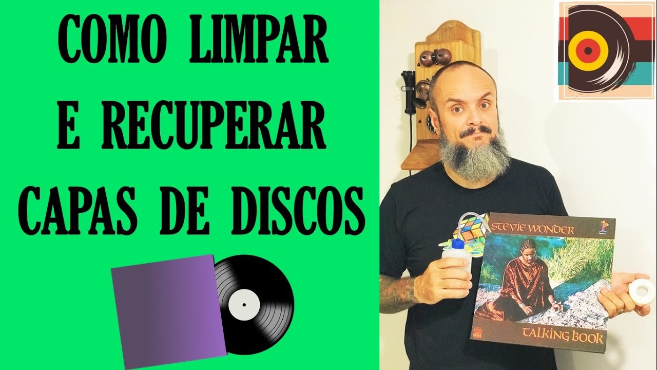 Como Limpar e Recuperar Capas de Discos (e retirar etiquetas e escritas a caneta)