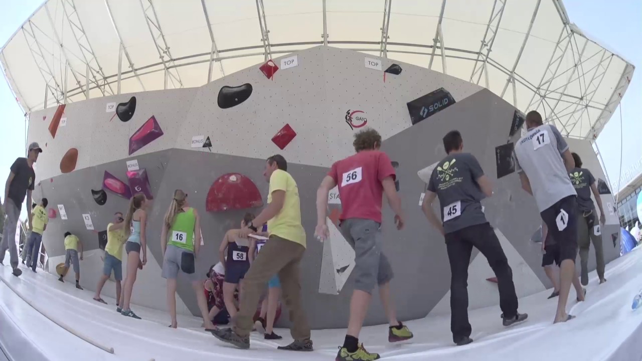 Finały Mistrzostw Polski w Boulderingu  2017