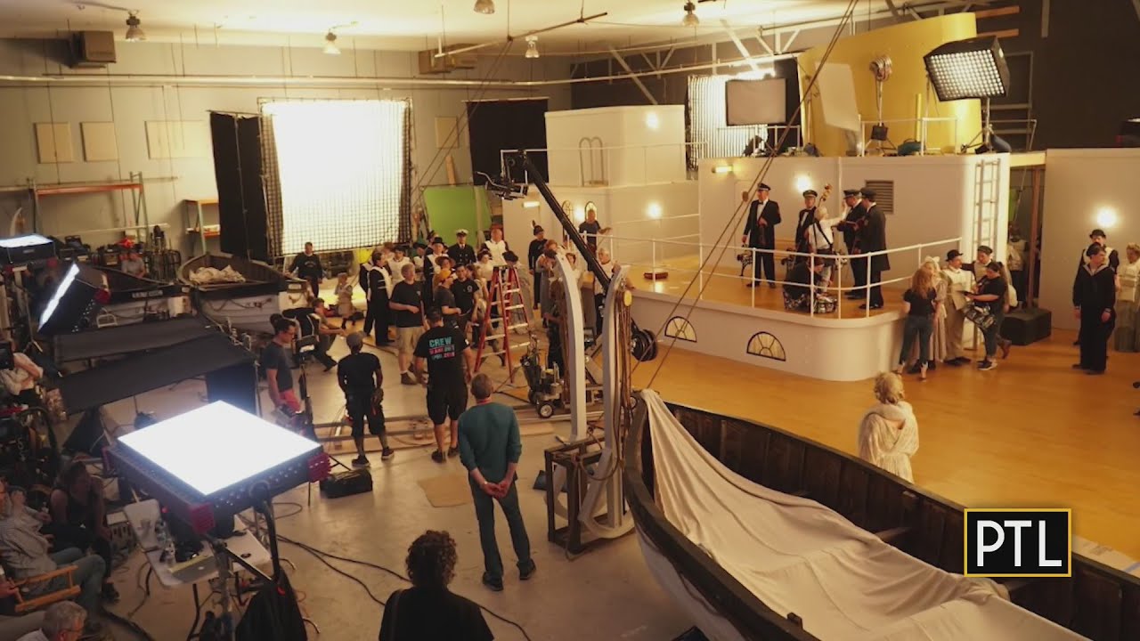 A behind the scenes look at the filming of 'Unsinkable'