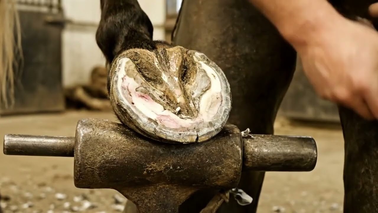 🌙 Improve hoof circulation for beginners 💪 #LaminitisPrevention #HoofMaintenance #RidingLife