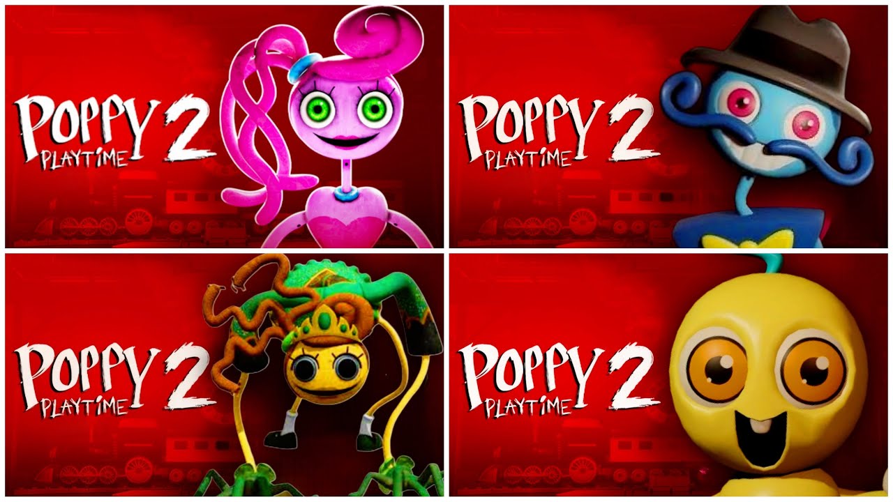 Poppy Playtime Chapter 2 - Mommy, Daddy, Baby & Lady Luck Long Legs Full Gameplay Walkthrough