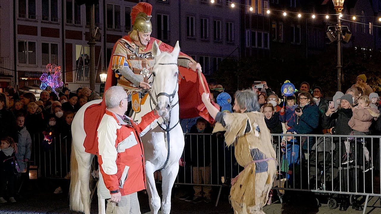 Sankt Martinsfest auf dem Marktplatz