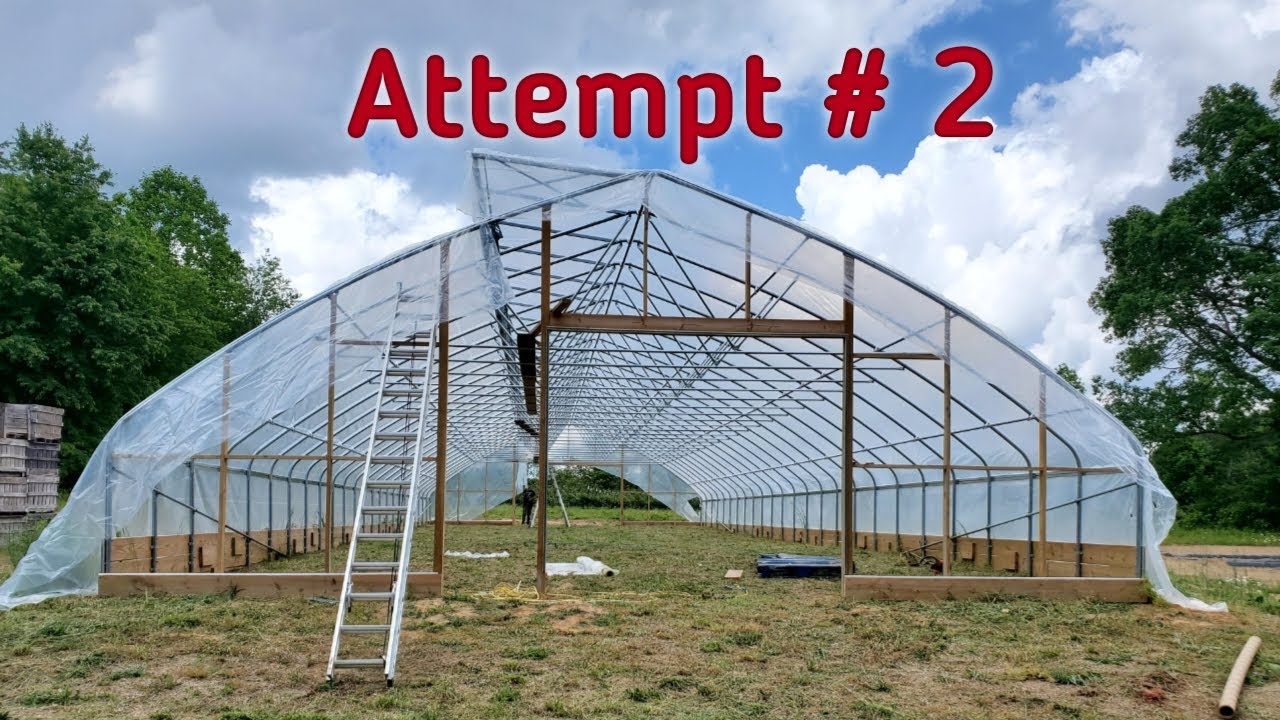 Covering Our High Tunnel