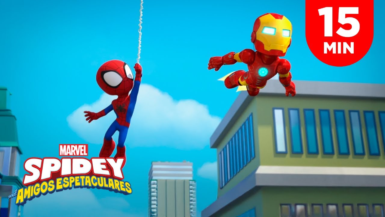 As Melhores Aventuras do Spidey e do Homem de Ferro! | Compilado