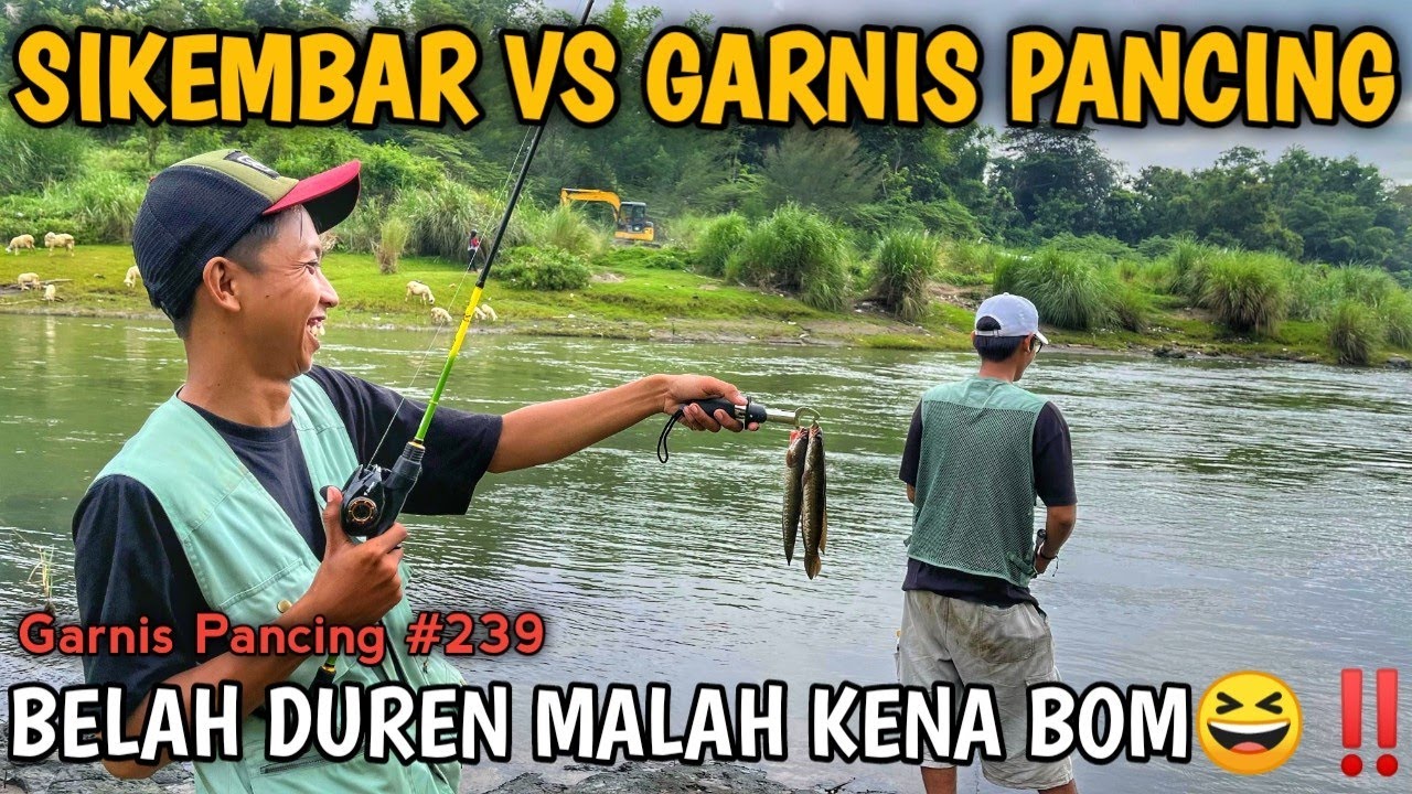 SAMPAI SAKIT PERUT😆‼️💥GARNIS PANCING DIKEROYOK SIKEMBAR | Casting Gabus, Hampala,  dan Ikan Bader