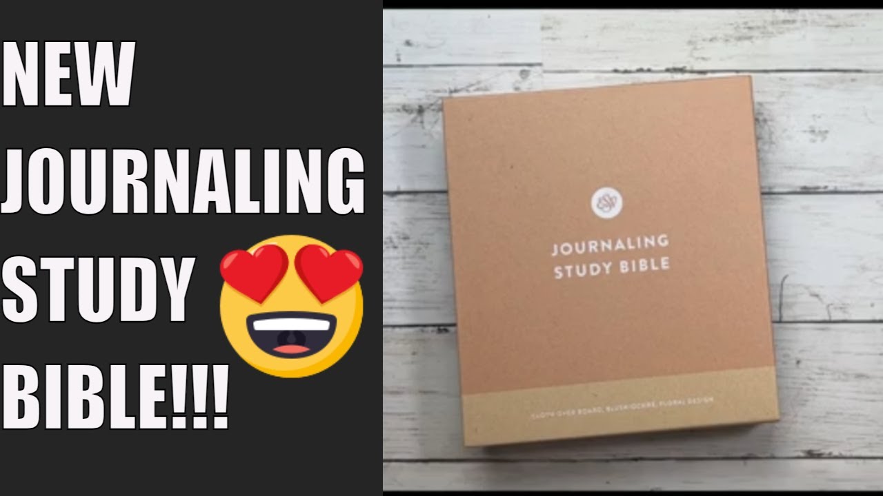 Journaling Study Bible Review-A Brand New Format for Notetakers and Bible Journalers