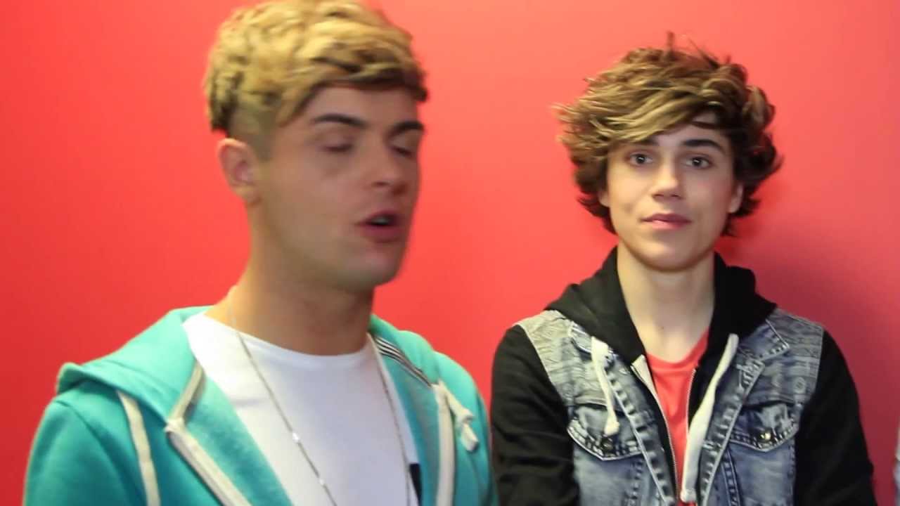 Union J play Jenga backstage at North East Live