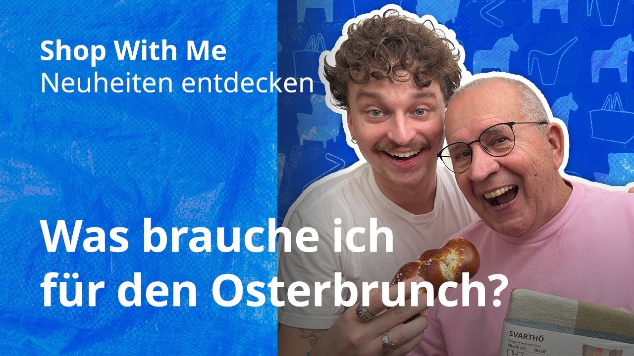 IKEA Shop With Me - Was brauche ich für den Osterbrunch?