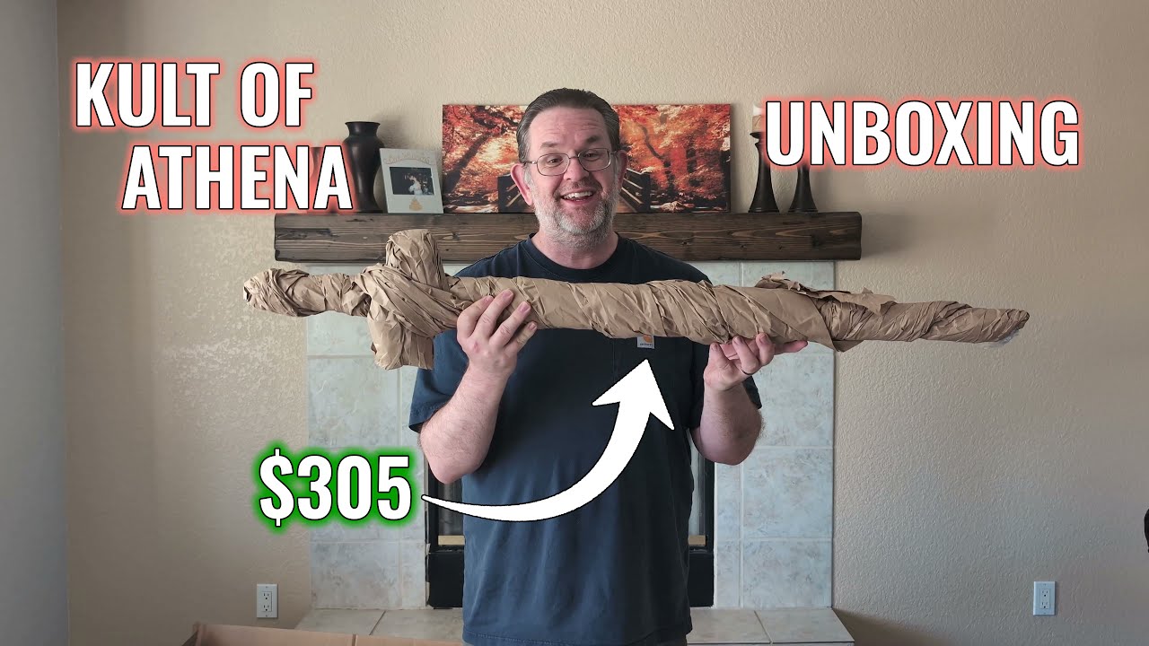 Unboxing a budget #sword bought from Kult of Athena