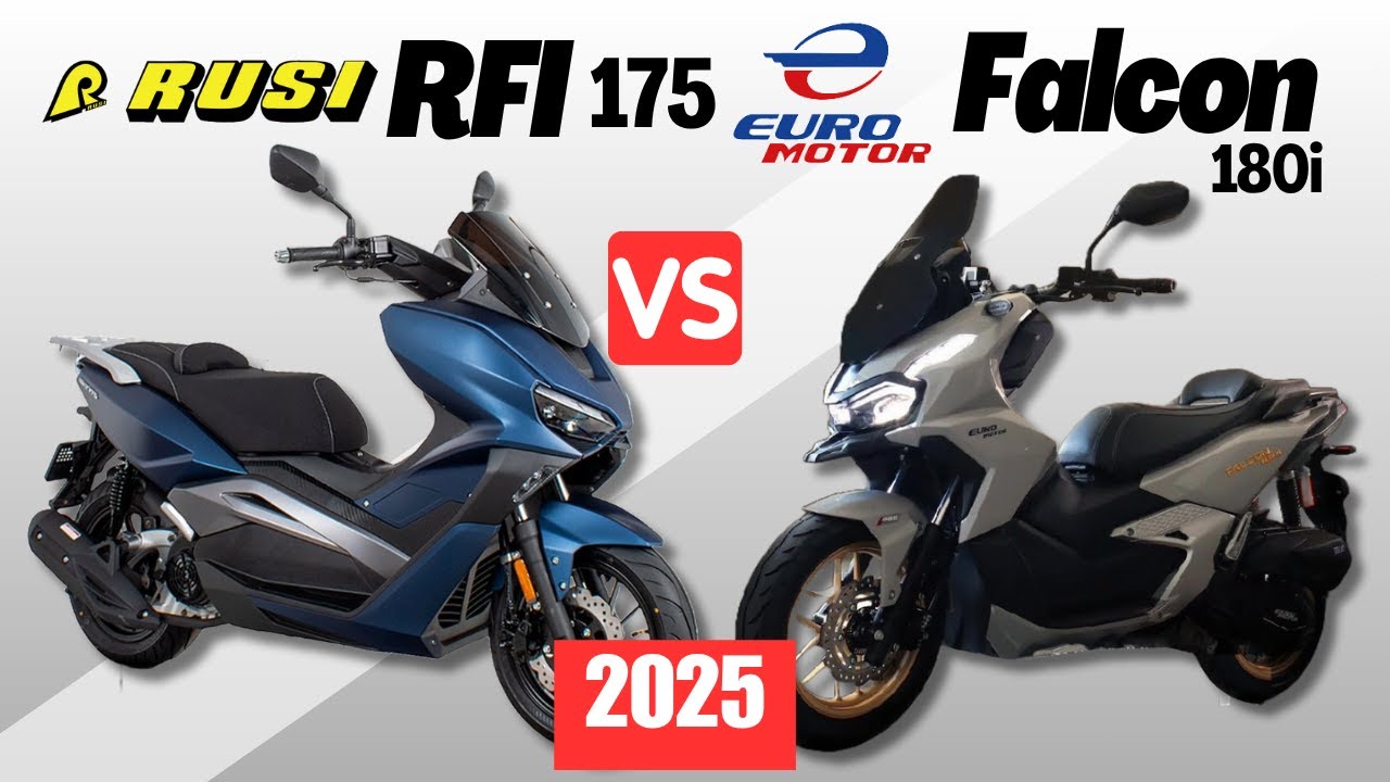Rusi RFI 175 vs Euro Motor Falcon 180i | Side by Side Comparison | Specs & Price | 2025