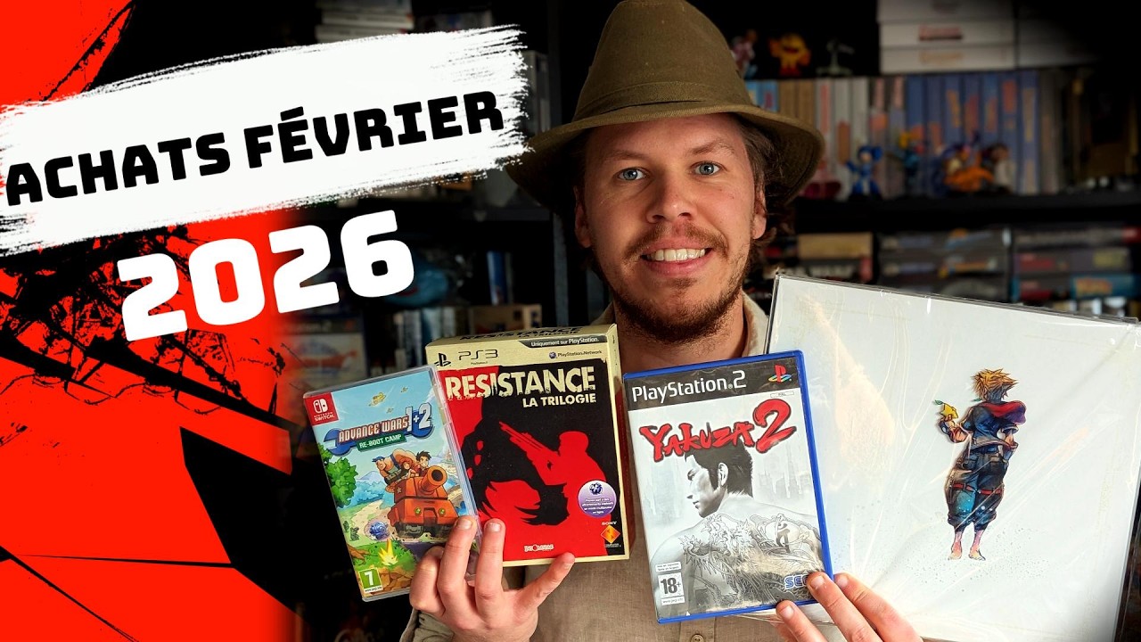 JBC #50 Achats février 2026 - coffret trilogie PS3, OST collector, rattrapage Life is Strange etc.