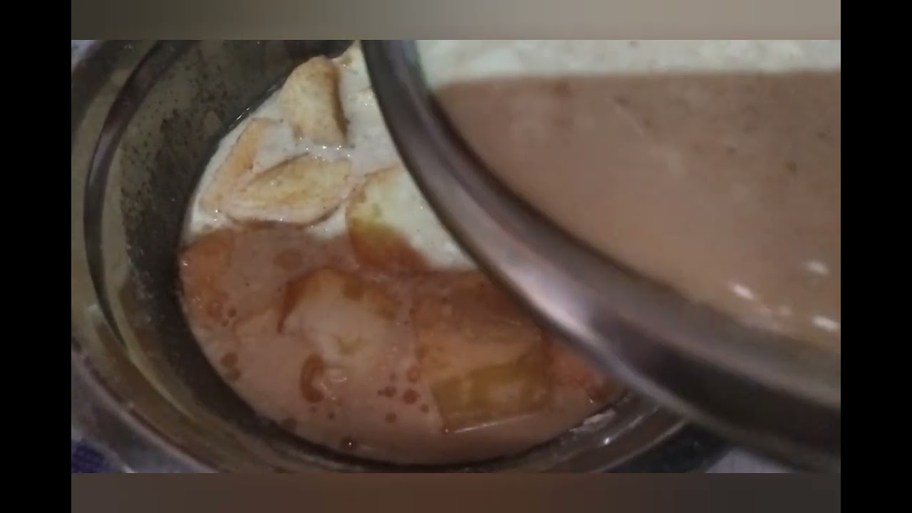 Flan de manzana con queso