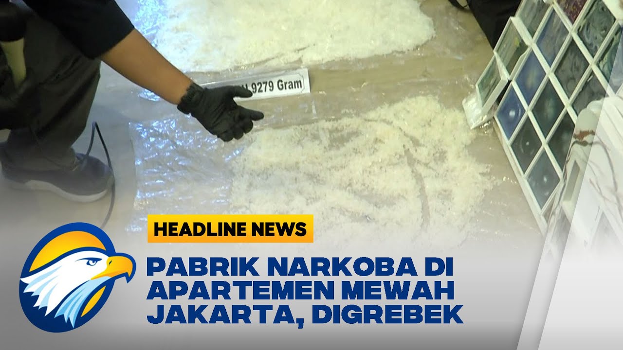 Dapur Apartemen Mewah Yang Dialih Fungsikan Menjadi Pabrik Narkoba