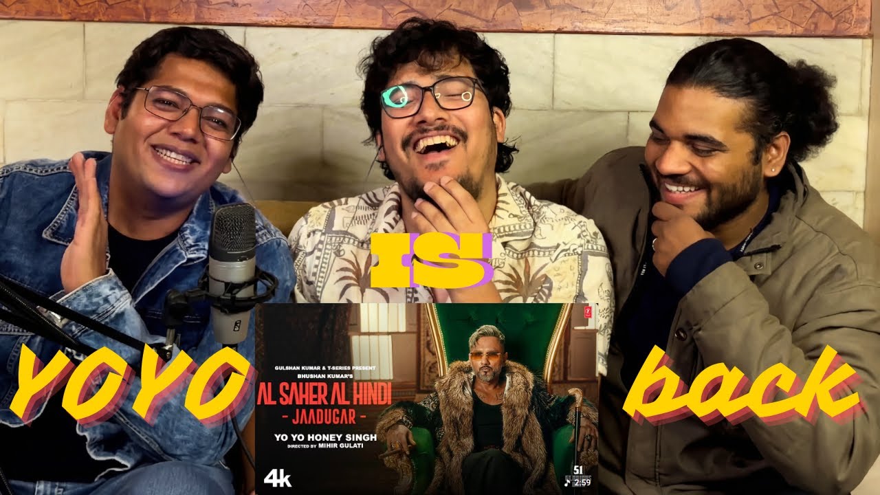 Jaadugar Reaction 😱 – Our FIRST Time Hearing Yo Yo Honey Singh’s Epic Magic Anthem!”