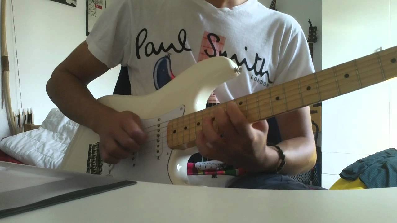 The Adventures of Rain Dance Maggie guitar cover - Red Hot Chili Peppers