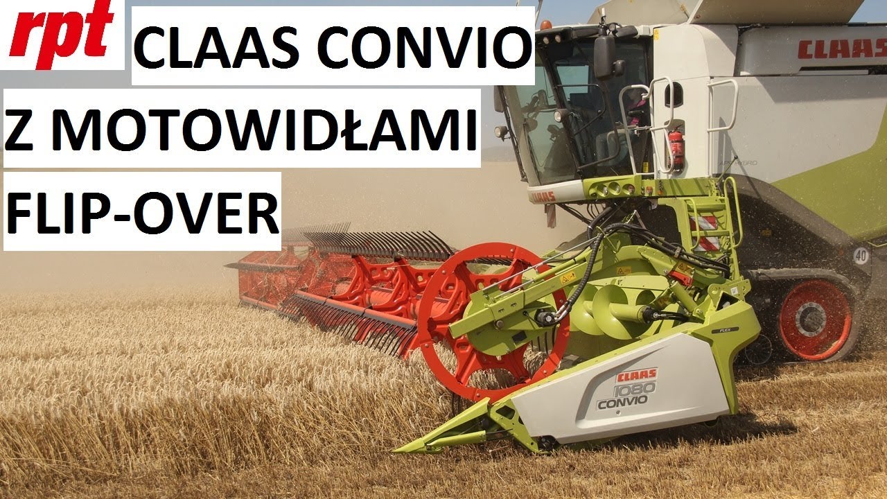 Claas Lexion 750 + Claas Convio 1080