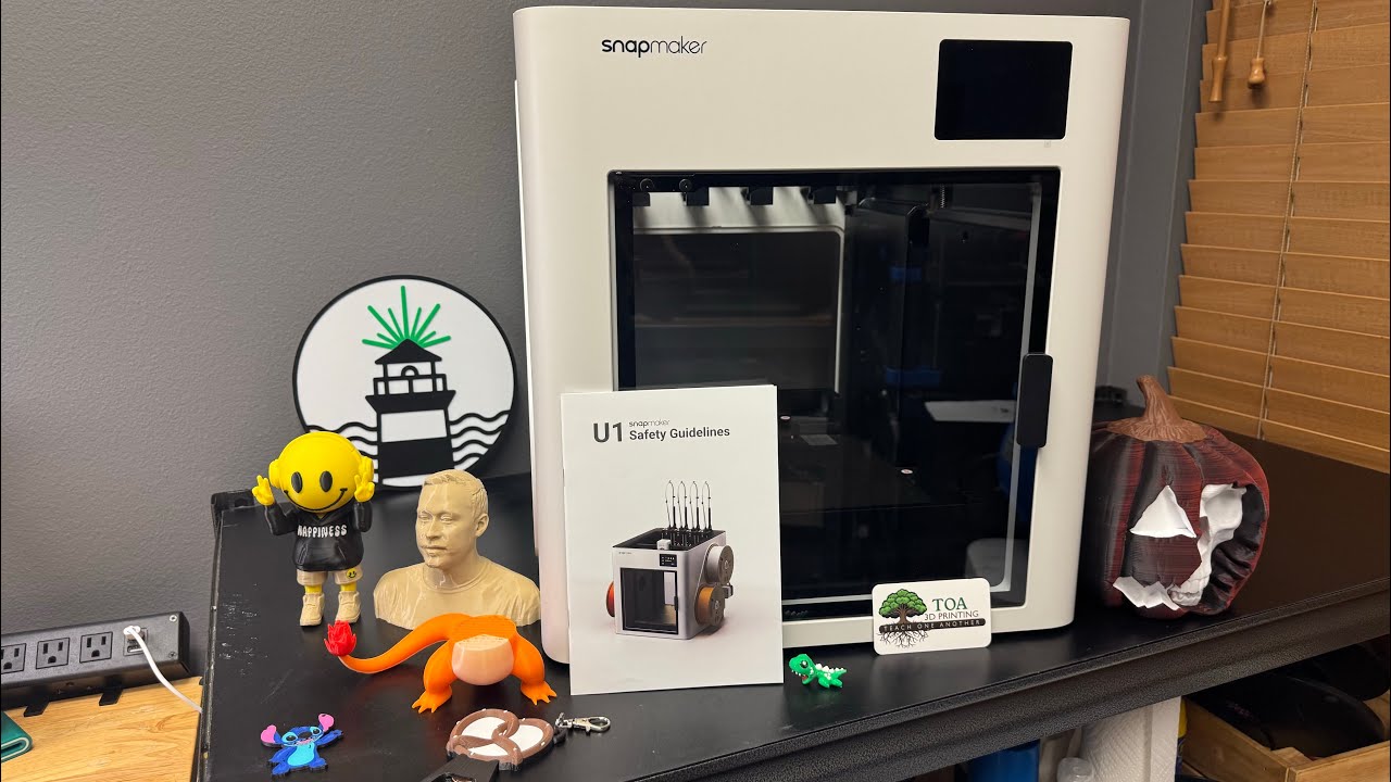 This 4-Nozzle Printer from SnapMaker Changes How Multi-Material Prints Work 