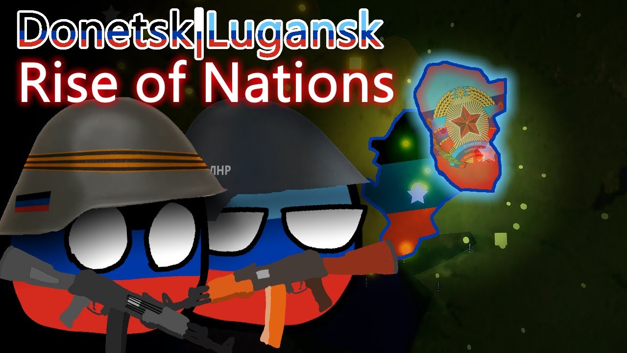 Rise of Nations | Lugansk and Donetsk PR take over Europe [ROBLOX]