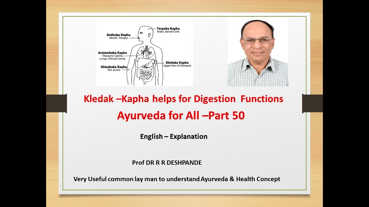 Types of Kapha Dosha -- Kledak Kapha l Ayurveda for All l Ayurveda l Kapha Dosha Concept in Ayurved
