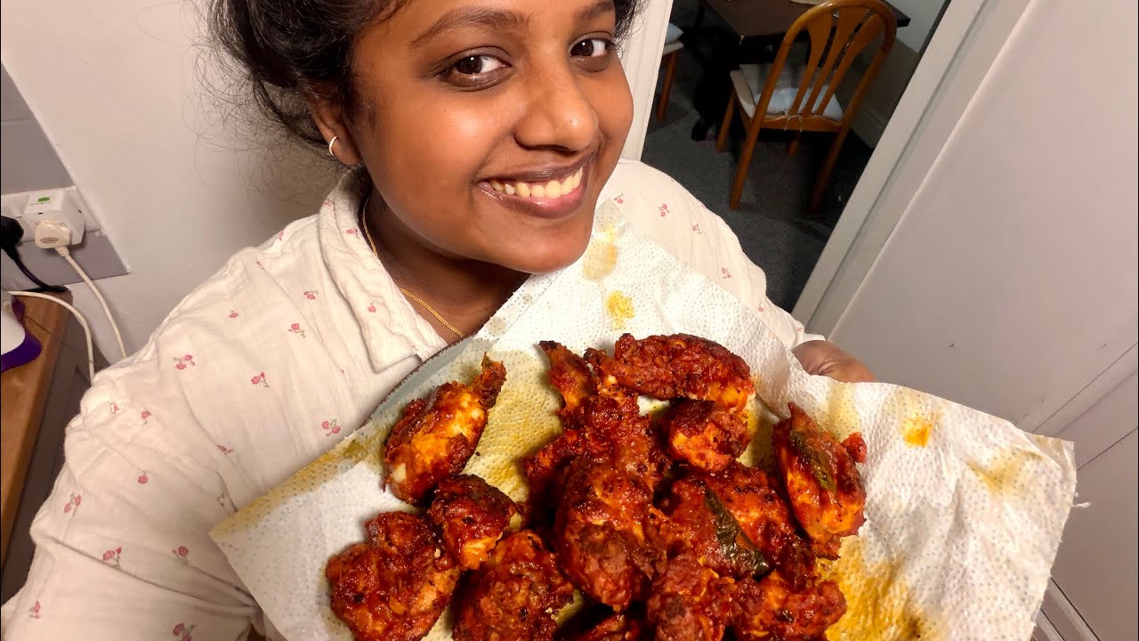 ചൂടോടെ ക്രിസ്പി ചിക്കൻ ഫ്രൈ 🤤 വീട്ടിൽ എളുപ്പം തയ്യാറാക്കാം!-Homemade Crispy, juicy & full of flavor!