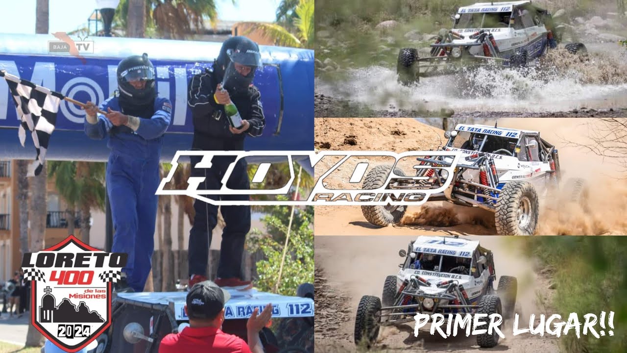 Hoyos racing Loreto 400 2024 primer lugar clase 1.
