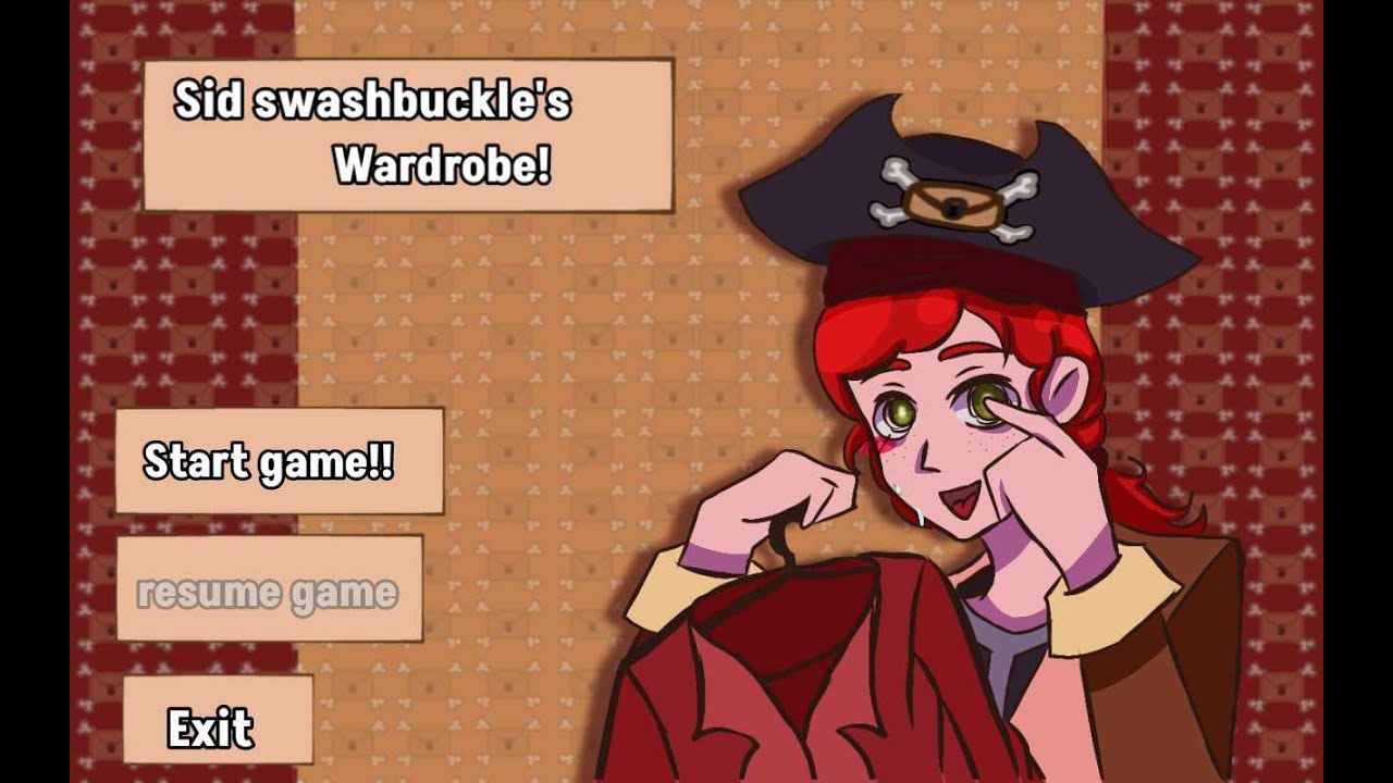 Sid Swashbuckle's Wardrobe - Lost flash game (2018)