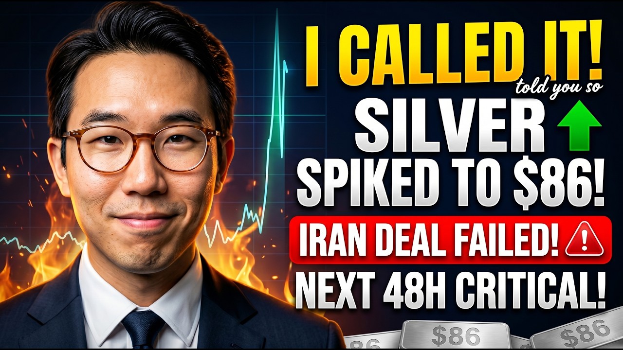 I CALLED IT: Silver Spiked To $86 + Iran Deal Collapsed &mdash; The Setup Nobody Wants To Miss Now!