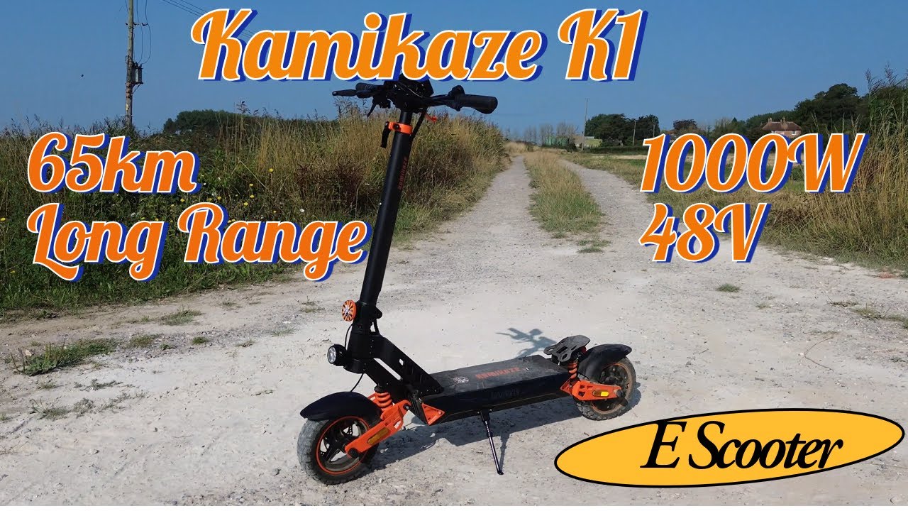 kamikaze K1 Electric Scooter 48v 1000W 65Km Off Road Long Range #4k
