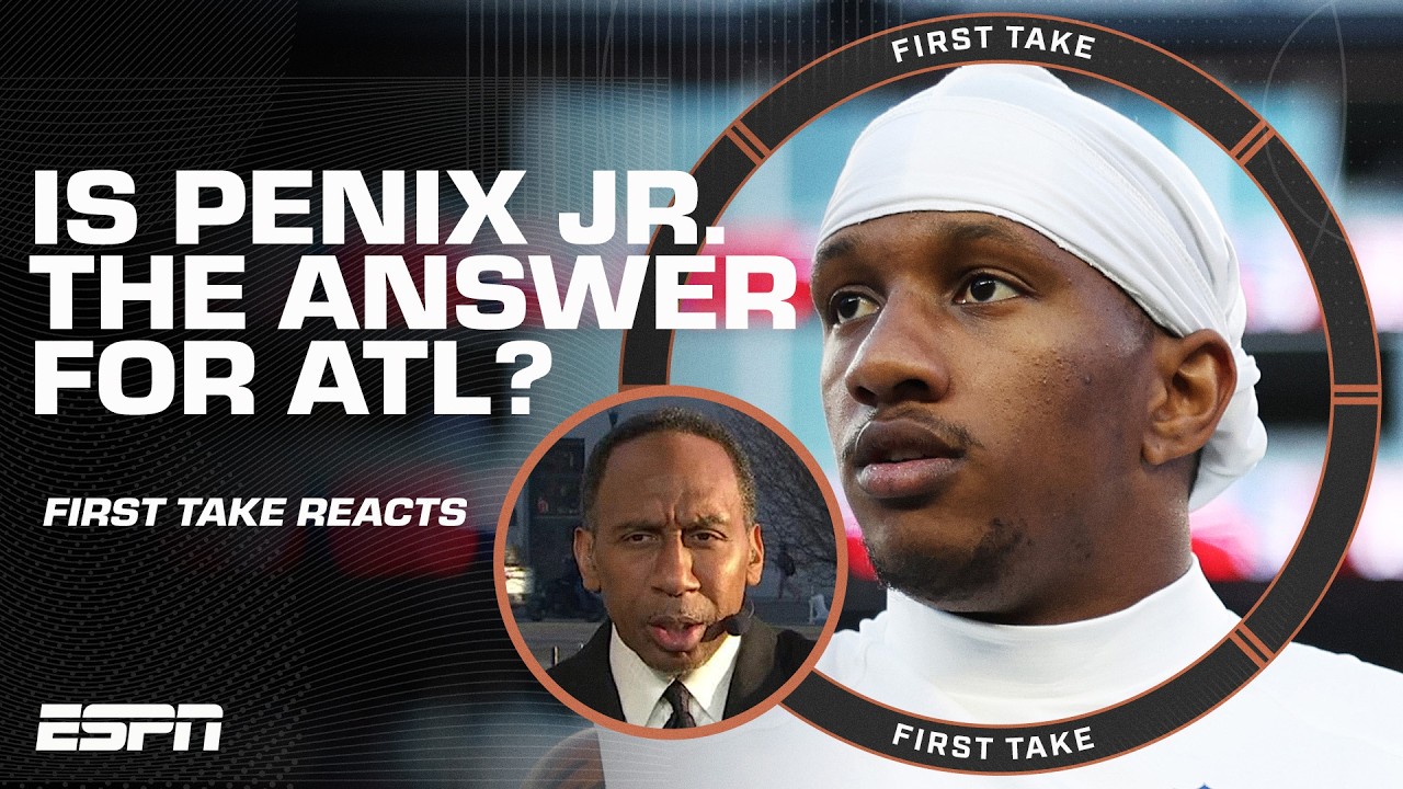 Stephen A. says Michael Penix Jr. should plan to MOVE on from football 😱 | First Take