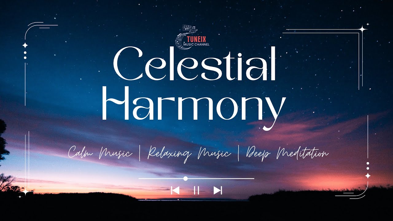 Celestial Harmony ✨ Ethereal Ambient Healing Journey | Synth Meditation Soundscape | Calm Music 🌌