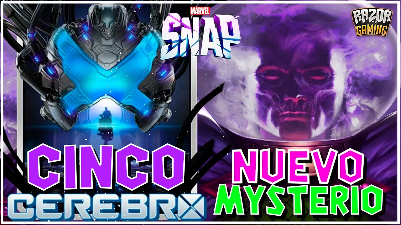 🧠 CEREBRO 5 CON EL NUEVO MYSTERIO 🔮 MARVEL SNAP