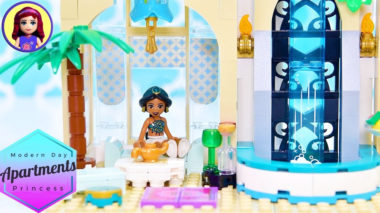 Современная квартира-лофт Жасмин — мастер-класс по сборке из Lego для принцессы Диснея. Часть 1