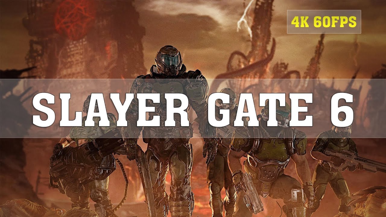 DOOM Eternal 4K PC Gameplay - Slayer Gate 6 NIGHTMARE | Titan RTX | ThirtyIR
