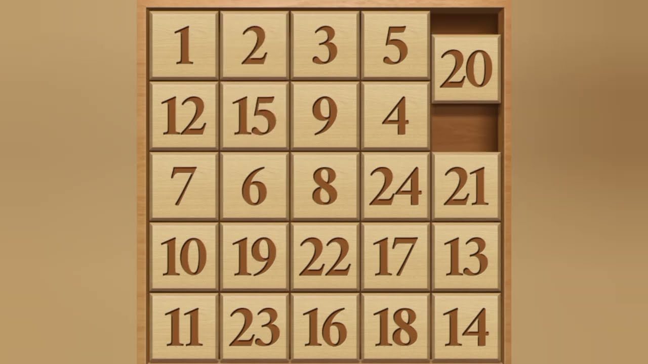 5×5 Number Puzzle Challenge 🧩 | Only 1% Can Beat My 2-Minute Record! ⏱ | Brain Teaser Test